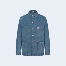 디올 참 오버 데님 셔츠