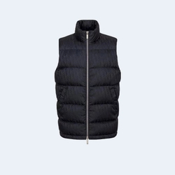 디올 오블리크 다운 패딩 베스트 블랙