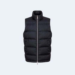디올 오블리크 패딩 베스트 블랙