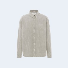 디올 x 스톤 아일랜드 오버셔츠 그레이 코튼