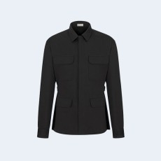 디올 꾸띄르 자수 백 벨트 셔츠