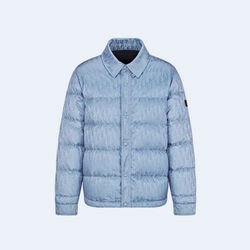 디올 오블리크 퀄트 자켓 블루