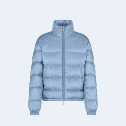 디올 오블리크 다운 자켓 블루