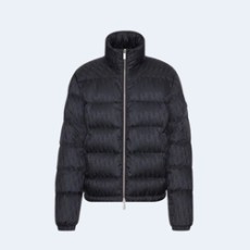 디올 오블리크 다운 자켓 블랙