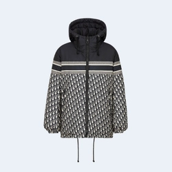 디올 오블리크 리버시블 롱 다운 패딩