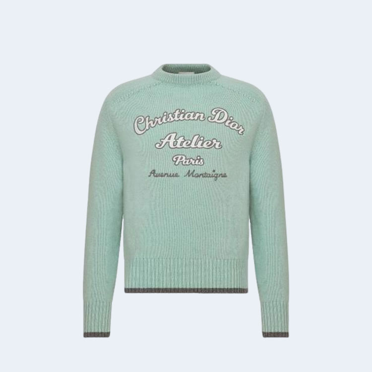 디올 아뜰리에 스웨터 민트
