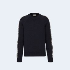 디올 오블리크 인서트 스웨터