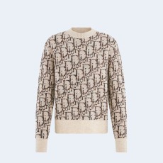 디올 오블리크 울 자카트 스웨터