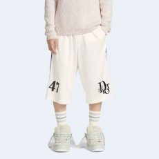 디올 X ERL 아틀래틱 화이트 쇼츠