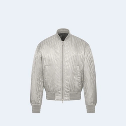 디올 오블리크 그레이 봄버 자켓