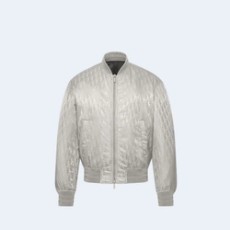 디올 오블리크 그레이 봄버 자켓