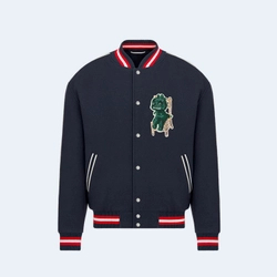 디올 앤 오타니 워크샵 바시티 자켓 네이비