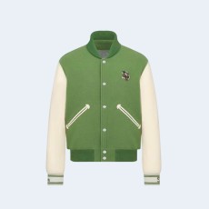 디올 x 데님 티어스 자켓 그린