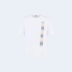 디올 릴렉스핏 올아닉 티셔츠 화이트