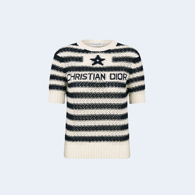 디올 마리니에르 반팔 니트
