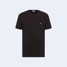 디올 꿀벌 자수 블랙 코튼 저지 티셔츠