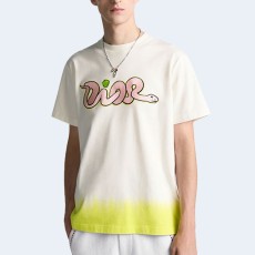 디올 AND KAWS 코튼 저지 캐주얼 핏 티셔츠