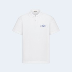 디올 & HYLTON NEL 로고 폴로 셔츠