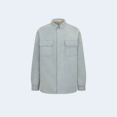 디올 꾸뛰르 리버스 셔츠 블루