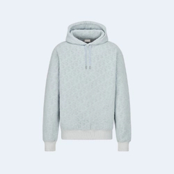 디올 오블리크 후드 스카이