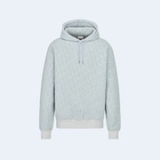 디올 오블리크 후드 스카이