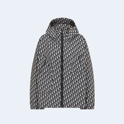 디올 오블리크 방수 후드 자켓