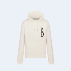 디올 인터레이스 레귤러 핏 스웨트셔츠