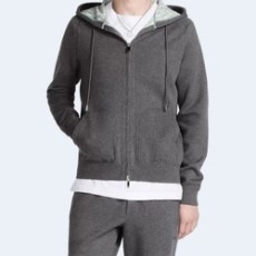 디올 후드 트랙 재킷