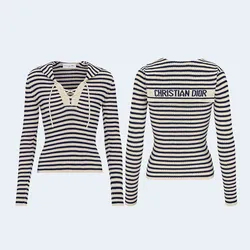 디올 디오리비에라 골지 코튼 니트