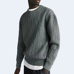 디올 오블리크 스웨터 그레이