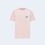 디올 아이콘 캐주얼 핏 티셔츠 핑크
