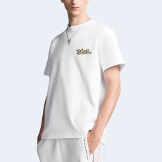 디올 AND KAWS 캐주얼 핏 티셔츠 화이트