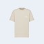 디올 Charm 릴렉스드 핏 코튼 저지 티셔츠 베이지