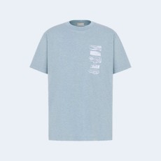 디올 아카이브 라벨 루즈핏 티셔츠