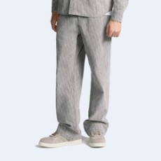 디올 오블리크 코튼 데님 카펜터 진 그레이