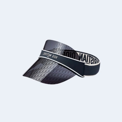 디올 클럽 V1U 오블리크 바이저 선 캡