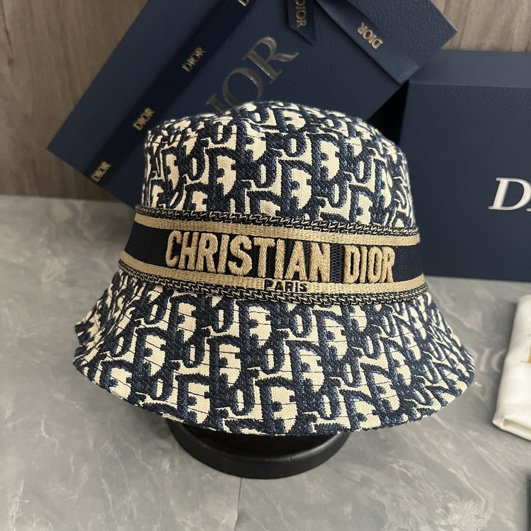 디올 벙거지 버킷햇