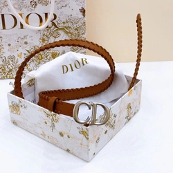 디올 샌들 실버 벨트