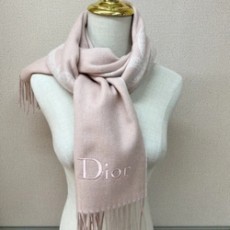 디올 로고 캐시미어 100% 머플러