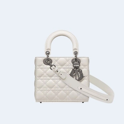 디올 레이디 MY ABCDIOR 스몰 백 화이트