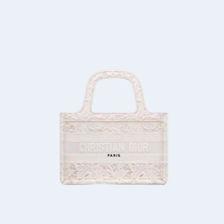 디올 북 토트 미니 백 화이트