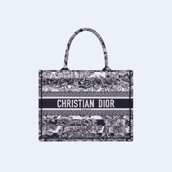디올 Toile de jouy 북 토트 미디움 백