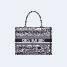 디올 Toile de jouy 북 토트 미디움 백