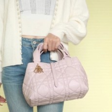 디올 뚜주흐백  미니 핑크