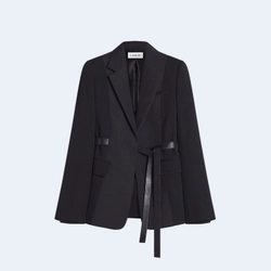 랑방 벨트 테일러드 자켓