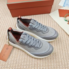 로로피아나 410 LP 워크 위시 스니커즈 그레이 (최신상)