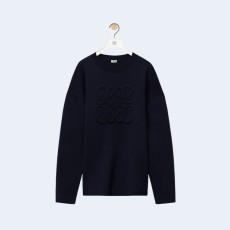 로에베 루프백 코튼 플리스 스웨트셔츠