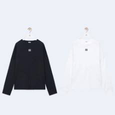 로에베 오버사이즈 핏 롱 슬리브 코튼 티셔츠 (2color)