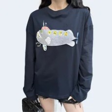 로에베 루즈핏 코튼 티셔츠 (2color)