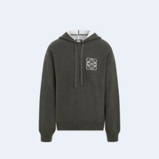 로에베 후드 울 스웨터